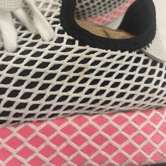 Adidas Deerupt Sneakers Pull-on Running Shoes, Stretchy Size 6.5 - Picture 13 of 14